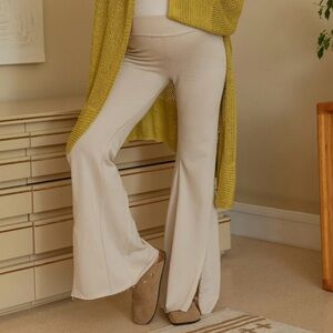Pinkblush Maternity Terry Flare Pants